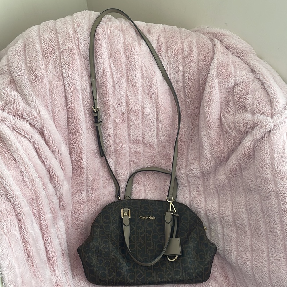 Calvin Klein Monogram Dome Purse - Picture 10 of 11